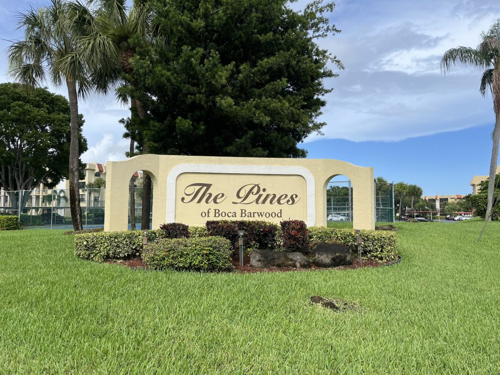 The Pines of Boca Barwood Condos # 1